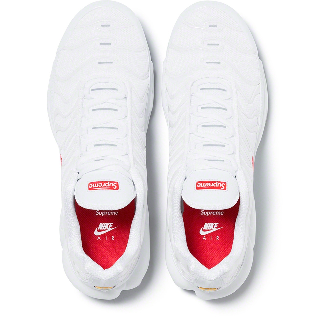 Supreme®/Nike® Air Max Plus (White) view 3